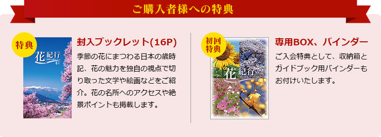 ご購入者様への特典
